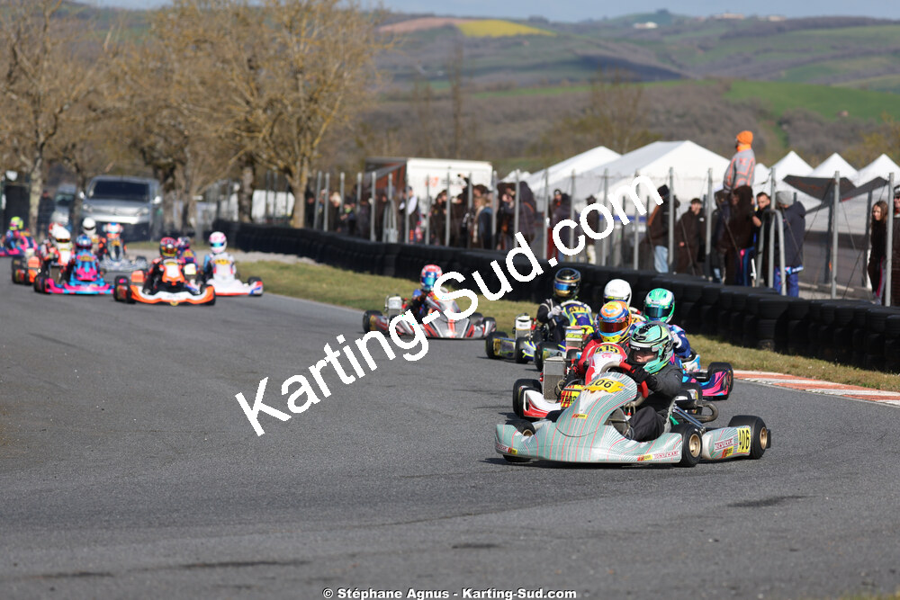 Nationale — 28 & 29/03/2026 : 2ème manche Championnat du Sud 2026 à Belmont sur Rance (photos Stéphane Agnus) 2026 — karting