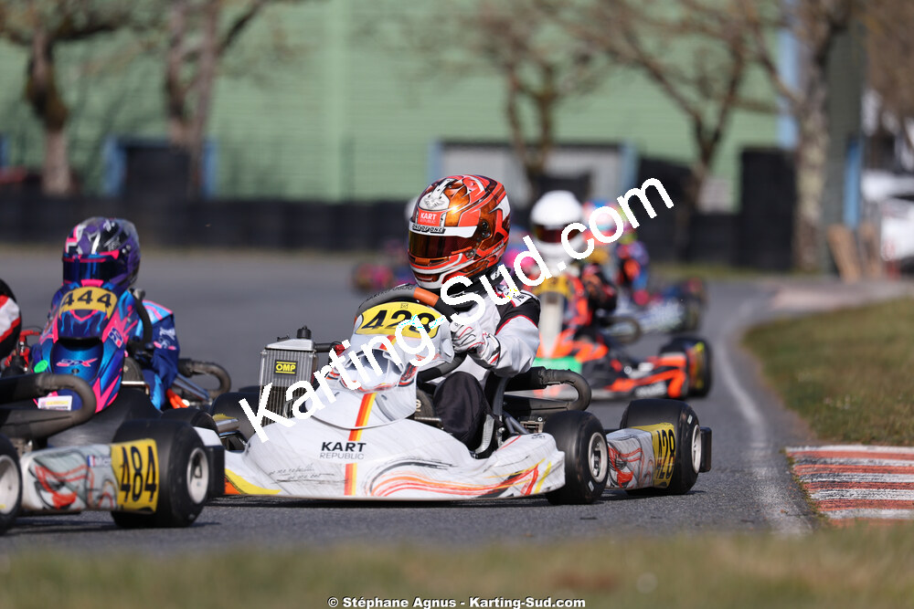 Luka ROECKEL — 28 & 29/03/2026 : 2ème manche Championnat du Sud 2026 à Belmont sur Rance (photos Stéphane Agnus) 2026 — karting