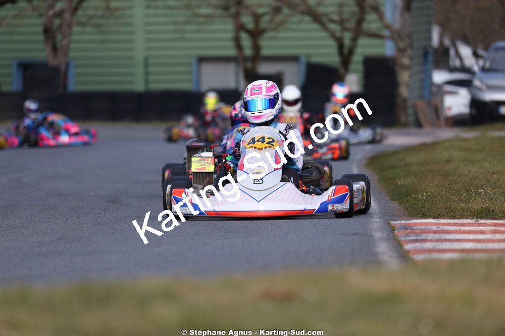 Sacha BOULARD — 28 & 29/03/2026 : 2ème manche Championnat du Sud 2026 à Belmont sur Rance (photos Stéphane Agnus) 2026 — karting