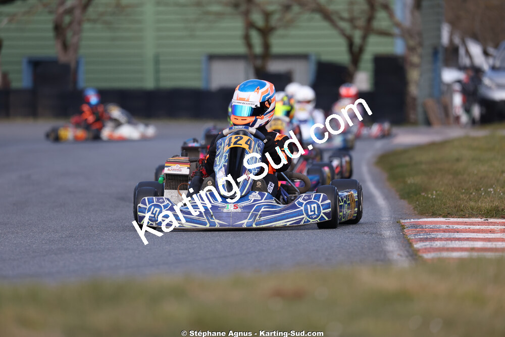 Jules BAQUE — 28 & 29/03/2026 : 2ème manche Championnat du Sud 2026 à Belmont sur Rance (photos Stéphane Agnus) 2026 — karting