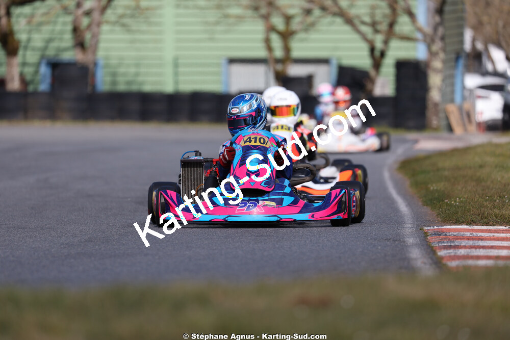 Noam BOUSBAINE — 28 & 29/03/2026 : 2ème manche Championnat du Sud 2026 à Belmont sur Rance (photos Stéphane Agnus) 2026 — karting