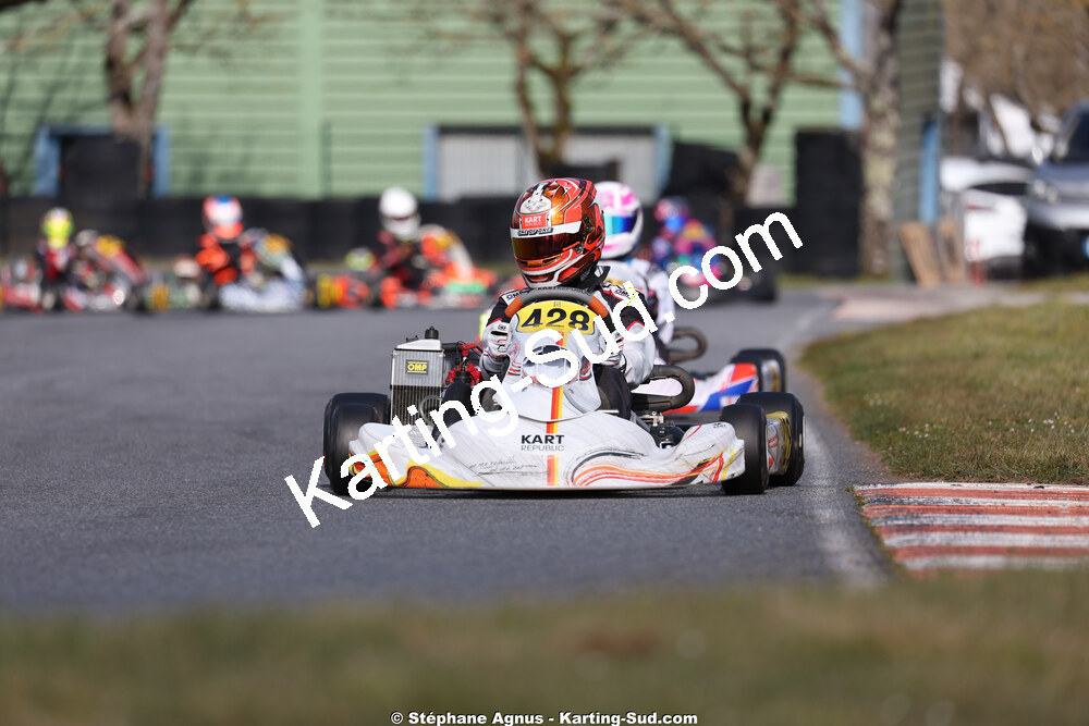Luka ROECKEL — 28 & 29/03/2026 : 2ème manche Championnat du Sud 2026 à Belmont sur Rance (photos Stéphane Agnus) 2026 — karting