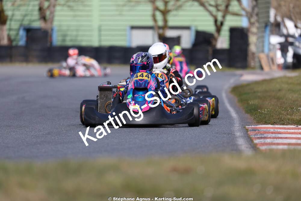 Nathan BELLANGER — 28 & 29/03/2026 : 2ème manche Championnat du Sud 2026 à Belmont sur Rance (photos Stéphane Agnus) 2026 — karting