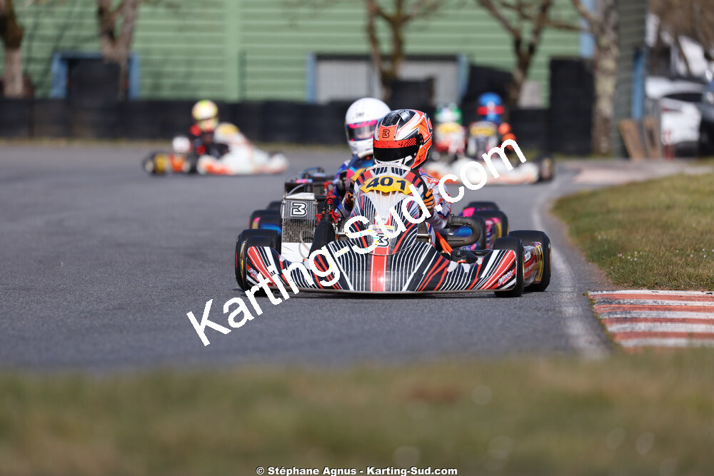 Arthur BENOIT — 28 & 29/03/2026 : 2ème manche Championnat du Sud 2026 à Belmont sur Rance (photos Stéphane Agnus) 2026 — karting