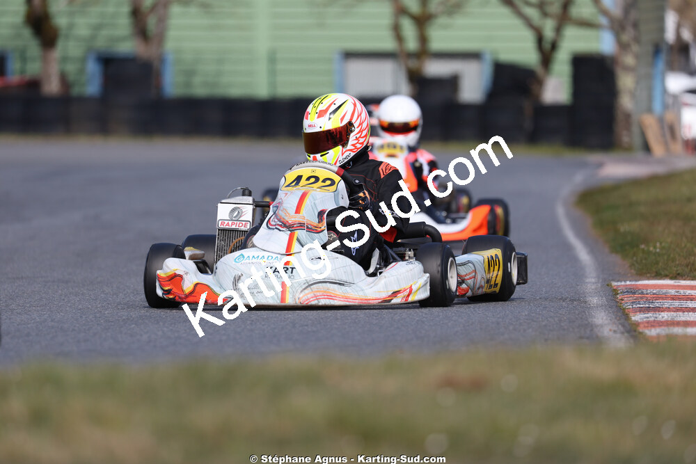 Clément VIGNAL — 28 & 29/03/2026 : 2ème manche Championnat du Sud 2026 à Belmont sur Rance (photos Stéphane Agnus) 2026 — karting