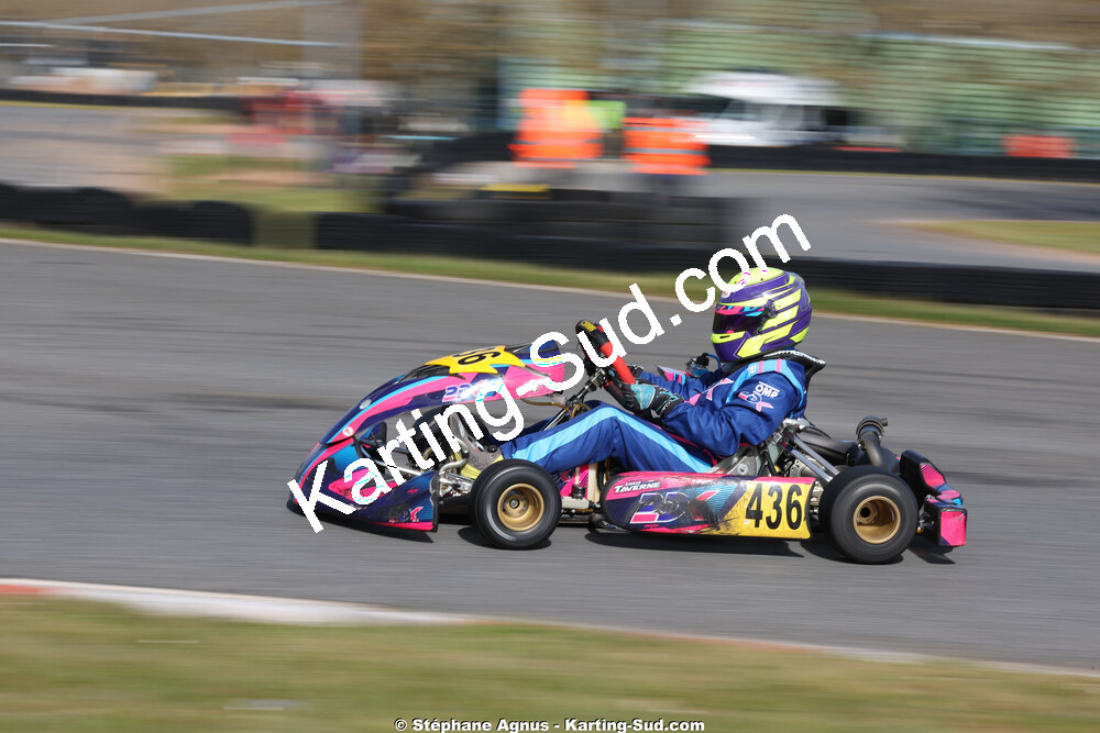 Loucas TAVERNE — 28 & 29/03/2026 : 2ème manche Championnat du Sud 2026 à Belmont sur Rance (photos Stéphane Agnus) 2026 — karting