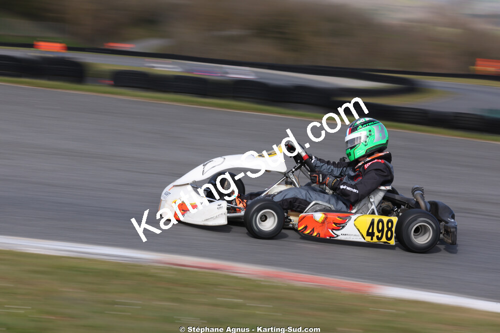 Hugo BERGERON — 28 & 29/03/2026 : 2ème manche Championnat du Sud 2026 à Belmont sur Rance (photos Stéphane Agnus) 2026 — karting