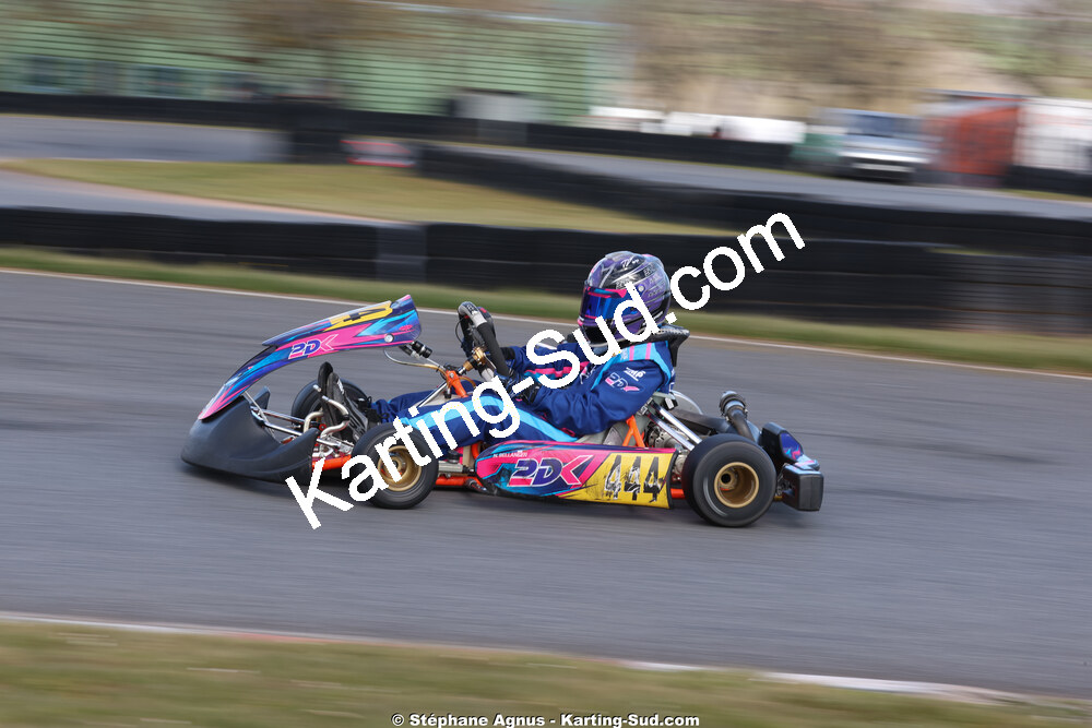 Nathan BELLANGER — 28 & 29/03/2026 : 2ème manche Championnat du Sud 2026 à Belmont sur Rance (photos Stéphane Agnus) 2026 — karting