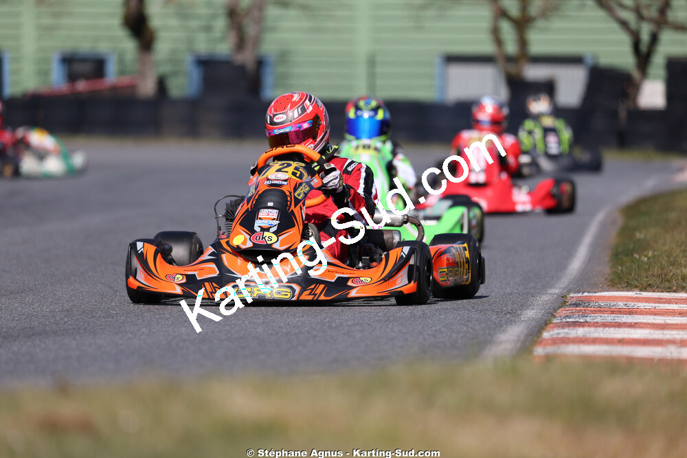 KA100 — 28 & 29/03/2026 : 2ème manche Championnat du Sud 2026 à Belmont sur Rance (photos Stéphane Agnus) 2026 — karting