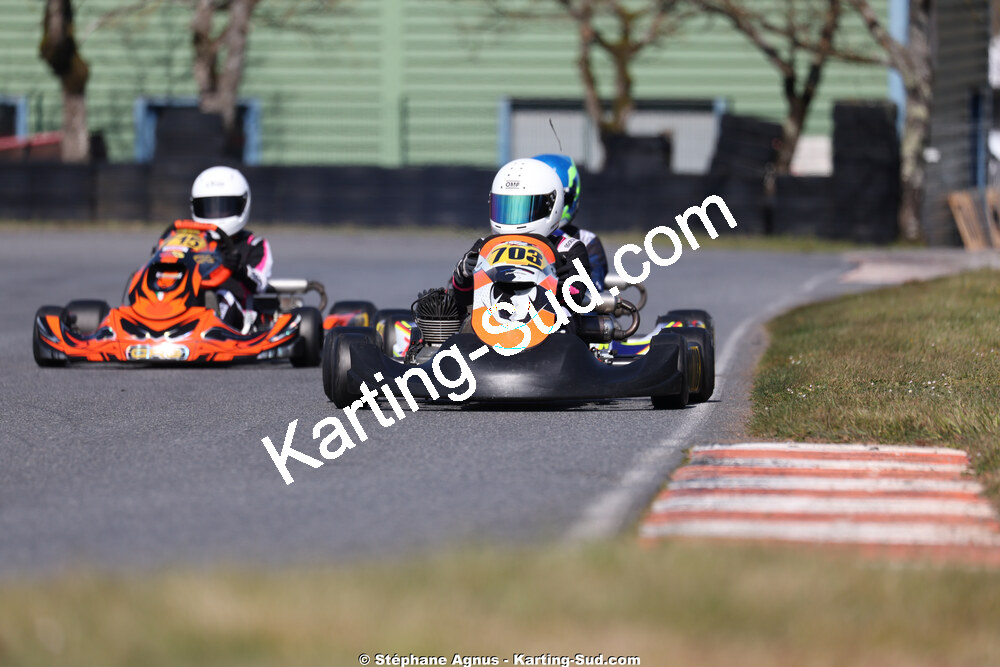 KA100 — 28 & 29/03/2026 : 2ème manche Championnat du Sud 2026 à Belmont sur Rance (photos Stéphane Agnus) 2026 — karting
