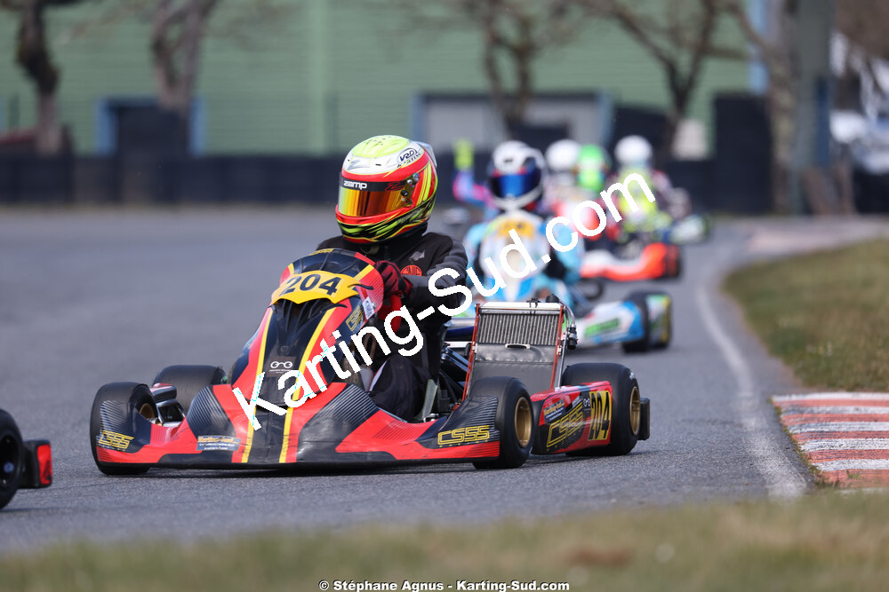 Vincent REBBERT — 28 & 29/03/2026 : 2ème manche Championnat du Sud 2026 à Belmont sur Rance (photos Stéphane Agnus) 2026 — karting