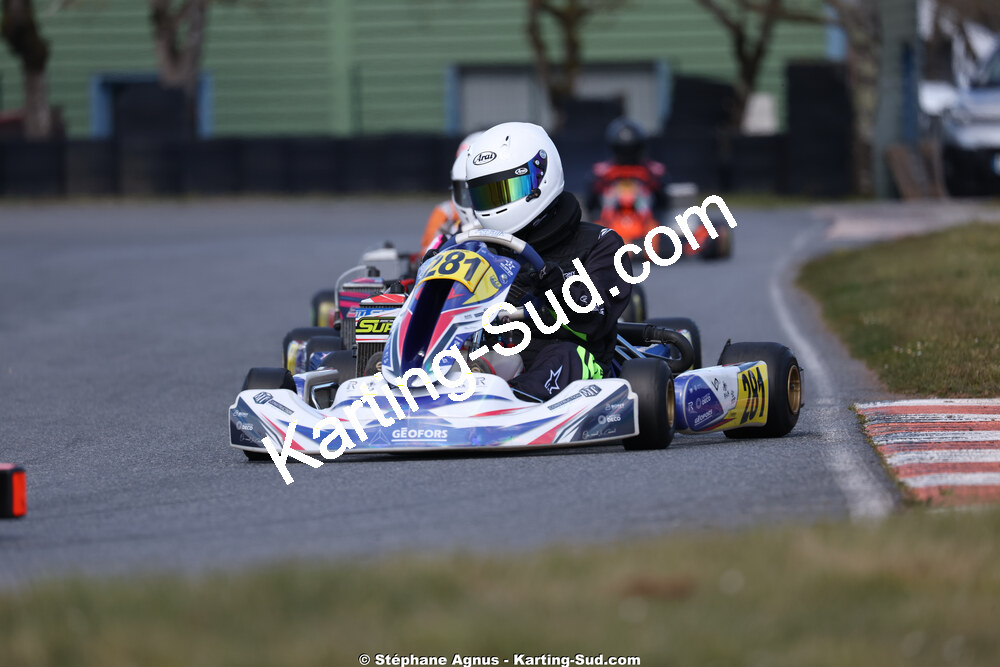 Sénior — 28 & 29/03/2026 : 2ème manche Championnat du Sud 2026 à Belmont sur Rance (photos Stéphane Agnus) 2026 — karting