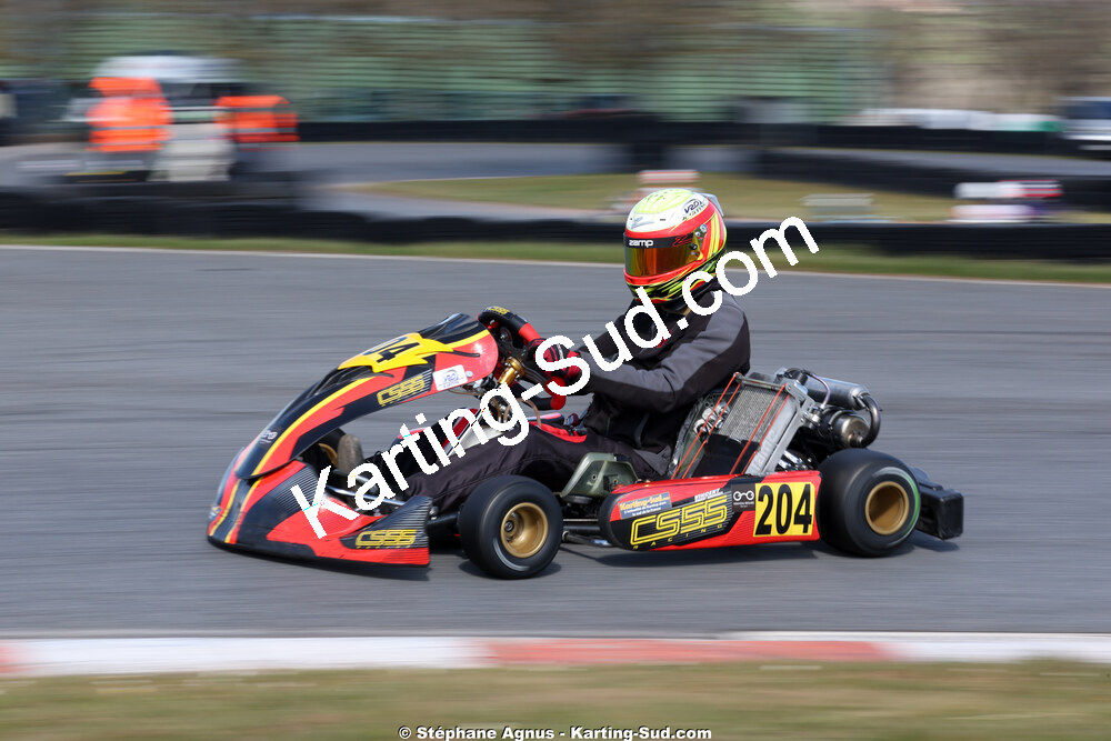 Vincent REBBERT — 28 & 29/03/2026 : 2ème manche Championnat du Sud 2026 à Belmont sur Rance (photos Stéphane Agnus) 2026 — karting