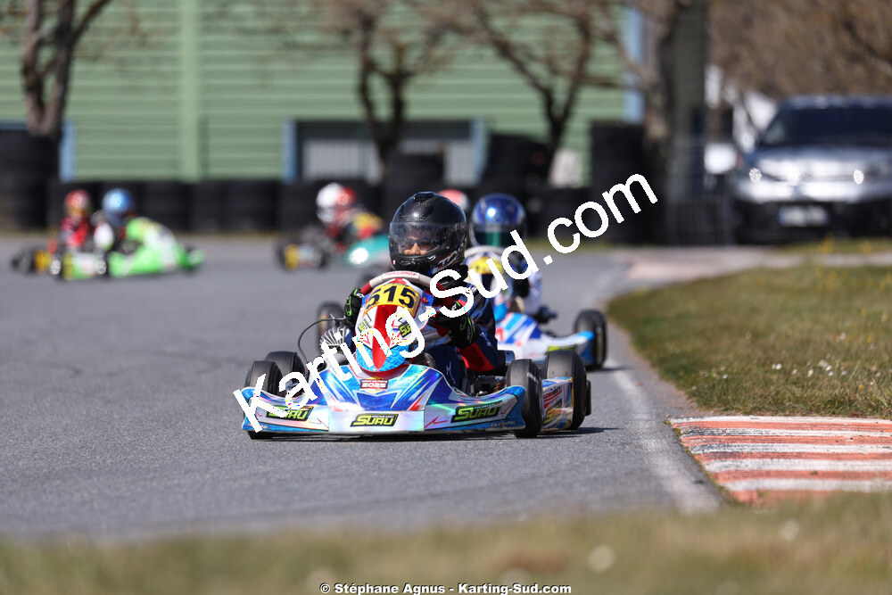 Lucas REDOUTE — 28 & 29/03/2026 : 2ème manche Championnat du Sud 2026 à Belmont sur Rance (photos Stéphane Agnus) 2026 — karting