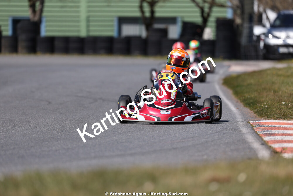 Aaron BORDANOVA — 28 & 29/03/2026 : 2ème manche Championnat du Sud 2026 à Belmont sur Rance (photos Stéphane Agnus) 2026 — karting