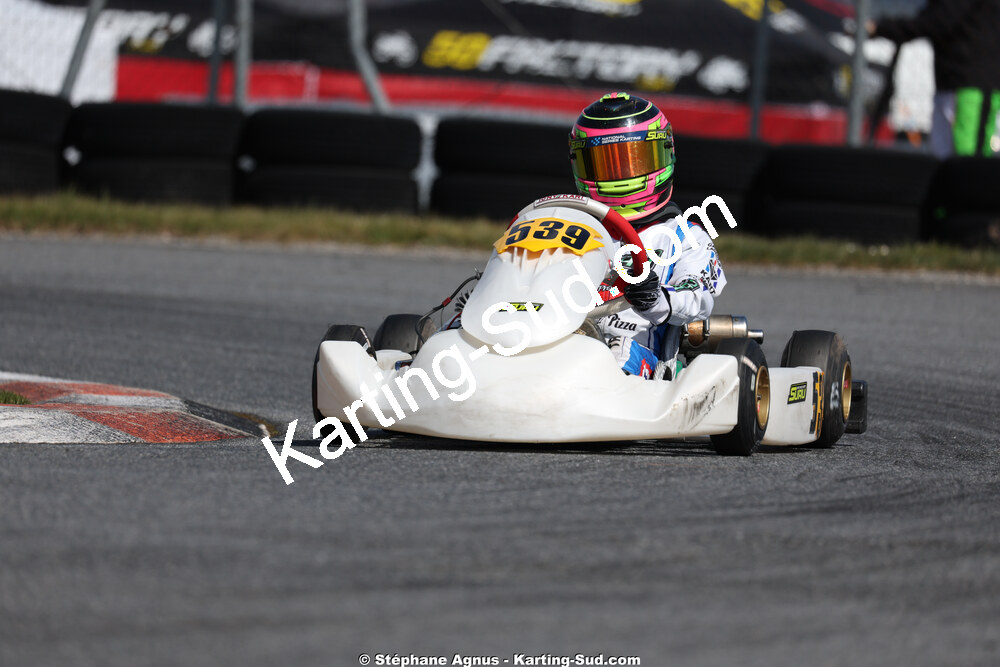 Nathan TAPIA — 28 & 29/03/2026 : 2ème manche Championnat du Sud 2026 à Belmont sur Rance (photos Stéphane Agnus) 2026 — karting