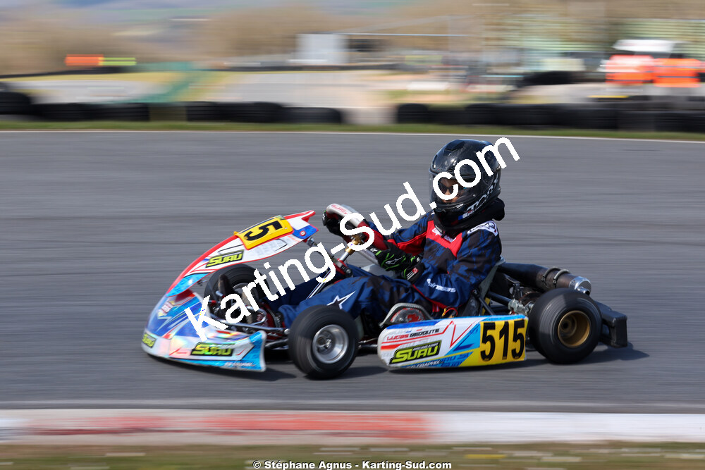 Lucas REDOUTE — 28 & 29/03/2026 : 2ème manche Championnat du Sud 2026 à Belmont sur Rance (photos Stéphane Agnus) 2026 — karting