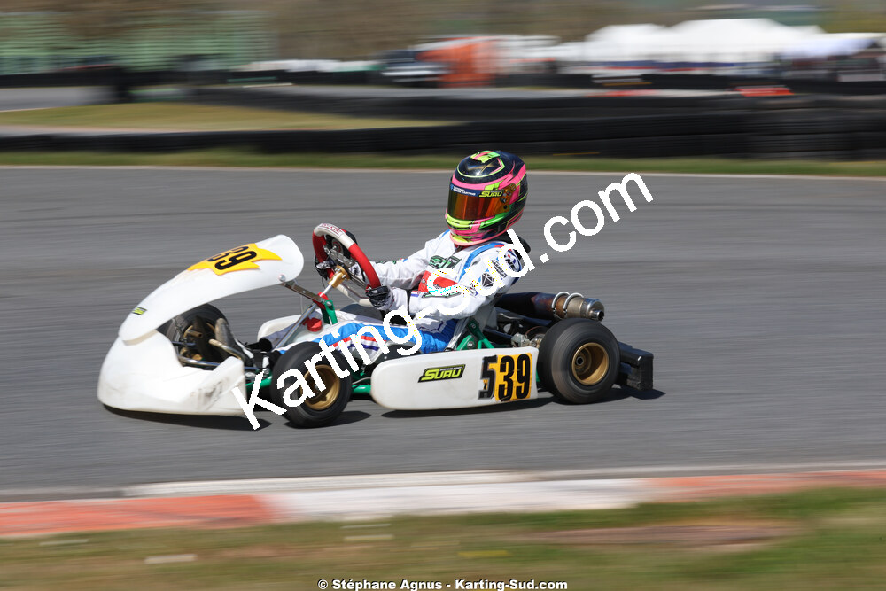 Nathan TAPIA — 28 & 29/03/2026 : 2ème manche Championnat du Sud 2026 à Belmont sur Rance (photos Stéphane Agnus) 2026 — karting