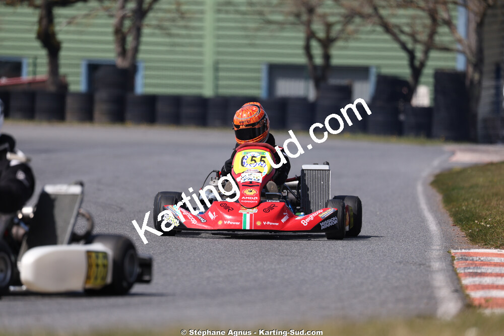 Matheo COURBIERES — 28 & 29/03/2026 : 2ème manche Championnat du Sud 2026 à Belmont sur Rance (photos Stéphane Agnus) 2026 — karting