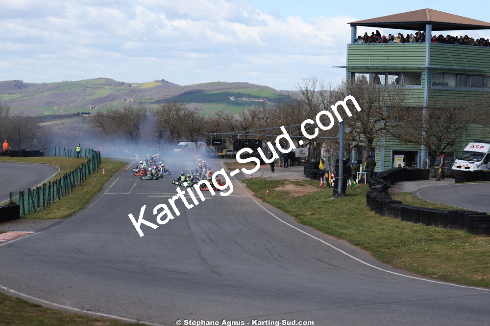 KA100 — 28 & 29/03/2026 : 2ème manche Championnat du Sud 2026 à Belmont sur Rance (photos Stéphane Agnus) 2026 — karting