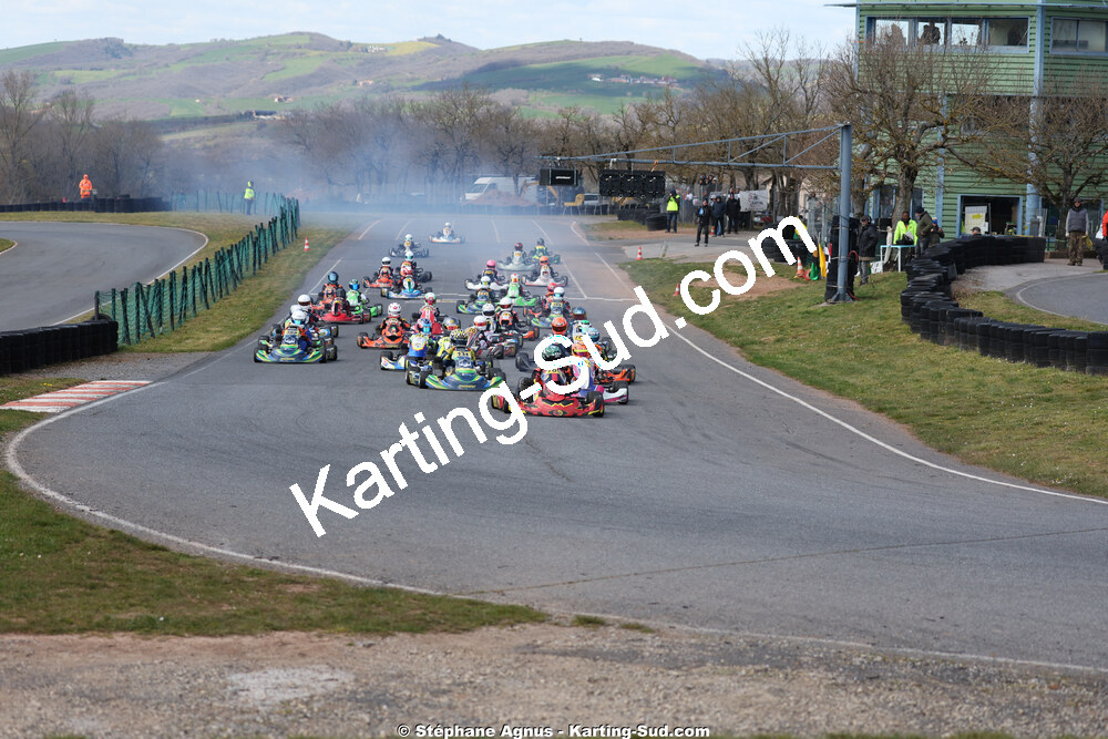 KA100 — 28 & 29/03/2026 : 2ème manche Championnat du Sud 2026 à Belmont sur Rance (photos Stéphane Agnus) 2026 — karting