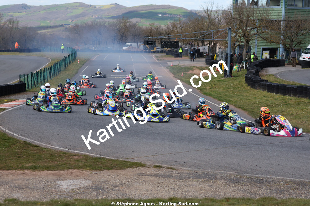 KA100 — 28 & 29/03/2026 : 2ème manche Championnat du Sud 2026 à Belmont sur Rance (photos Stéphane Agnus) 2026 — karting