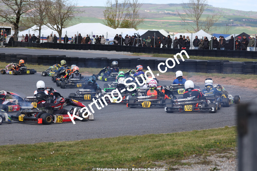 KA100 — 28 & 29/03/2026 : 2ème manche Championnat du Sud 2026 à Belmont sur Rance (photos Stéphane Agnus) 2026 — karting