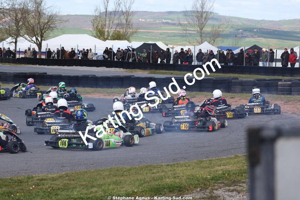 KA100 — 28 & 29/03/2026 : 2ème manche Championnat du Sud 2026 à Belmont sur Rance (photos Stéphane Agnus) 2026 — karting