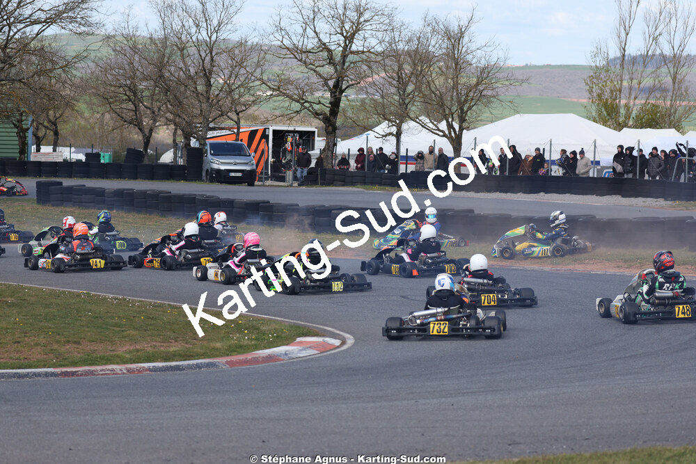 KA100 — 28 & 29/03/2026 : 2ème manche Championnat du Sud 2026 à Belmont sur Rance (photos Stéphane Agnus) 2026 — karting