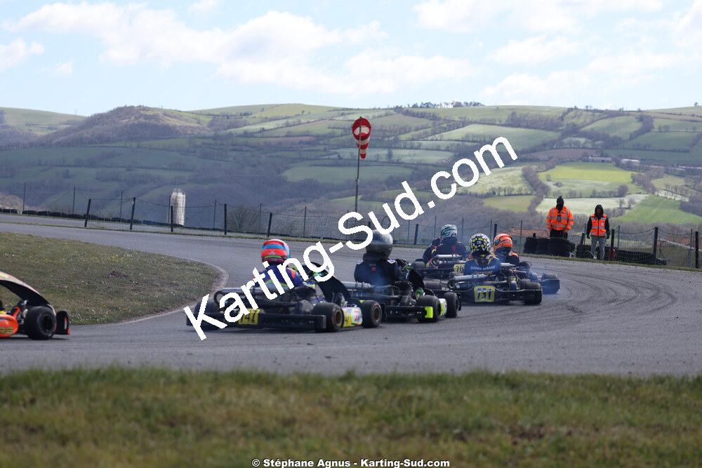 KA100 — 28 & 29/03/2026 : 2ème manche Championnat du Sud 2026 à Belmont sur Rance (photos Stéphane Agnus) 2026 — karting
