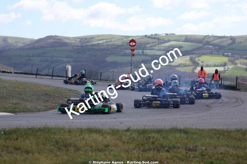 KA100 — 28 & 29/03/2026 : 2ème manche Championnat du Sud 2026 à Belmont sur Rance (photos Stéphane Agnus) 2026 — karting