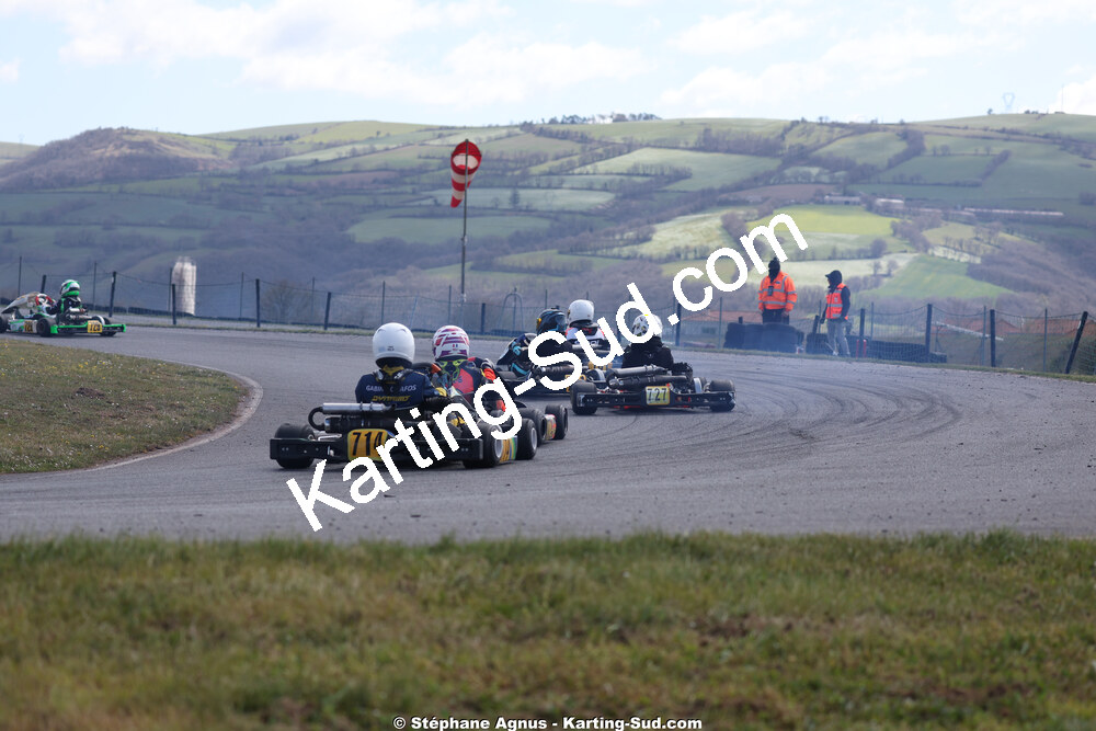 KA100 — 28 & 29/03/2026 : 2ème manche Championnat du Sud 2026 à Belmont sur Rance (photos Stéphane Agnus) 2026 — karting