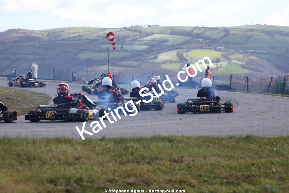 KA100 — 28 & 29/03/2026 : 2ème manche Championnat du Sud 2026 à Belmont sur Rance (photos Stéphane Agnus) 2026 — karting