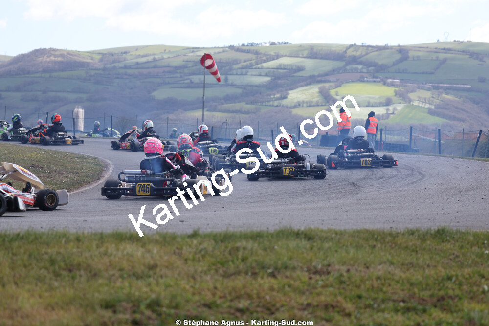 KA100 — 28 & 29/03/2026 : 2ème manche Championnat du Sud 2026 à Belmont sur Rance (photos Stéphane Agnus) 2026 — karting