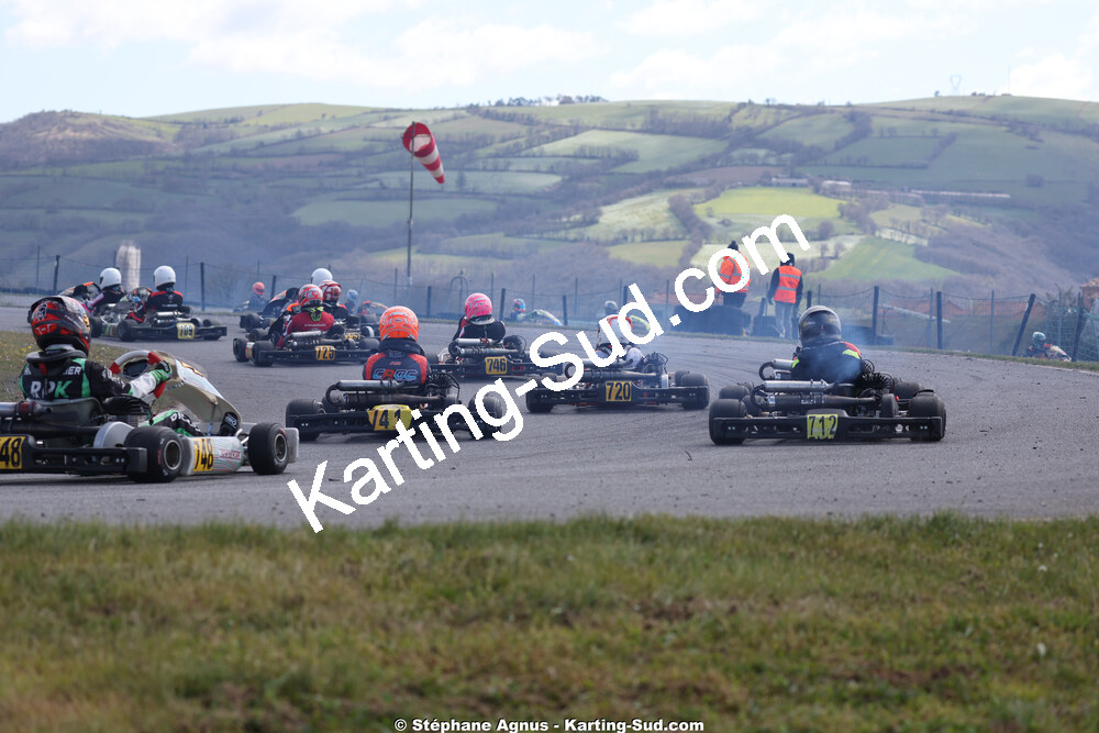 KA100 — 28 & 29/03/2026 : 2ème manche Championnat du Sud 2026 à Belmont sur Rance (photos Stéphane Agnus) 2026 — karting