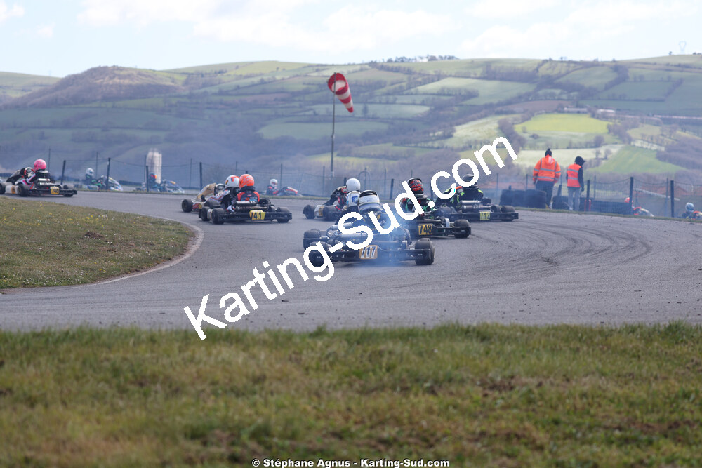 KA100 — 28 & 29/03/2026 : 2ème manche Championnat du Sud 2026 à Belmont sur Rance (photos Stéphane Agnus) 2026 — karting