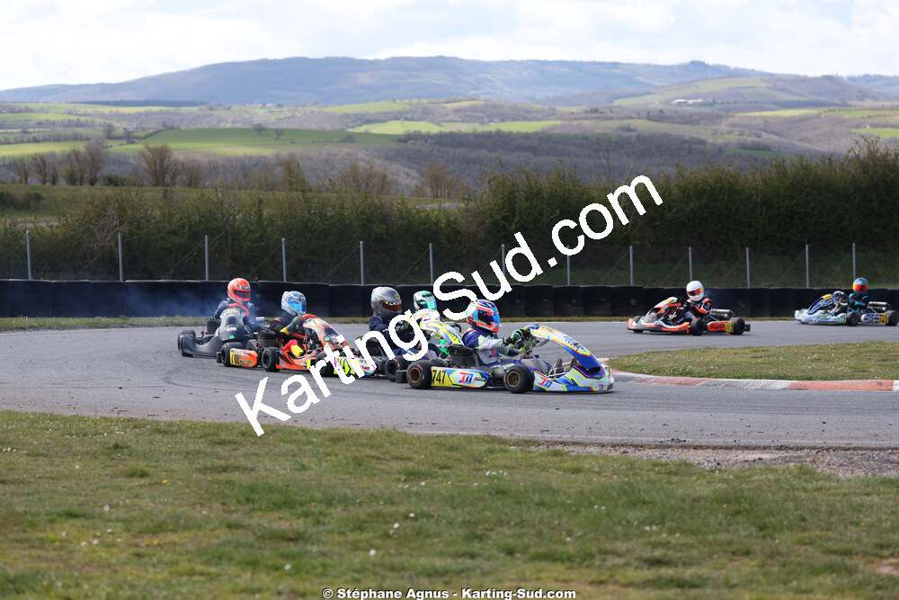 KA100 — 28 & 29/03/2026 : 2ème manche Championnat du Sud 2026 à Belmont sur Rance (photos Stéphane Agnus) 2026 — karting