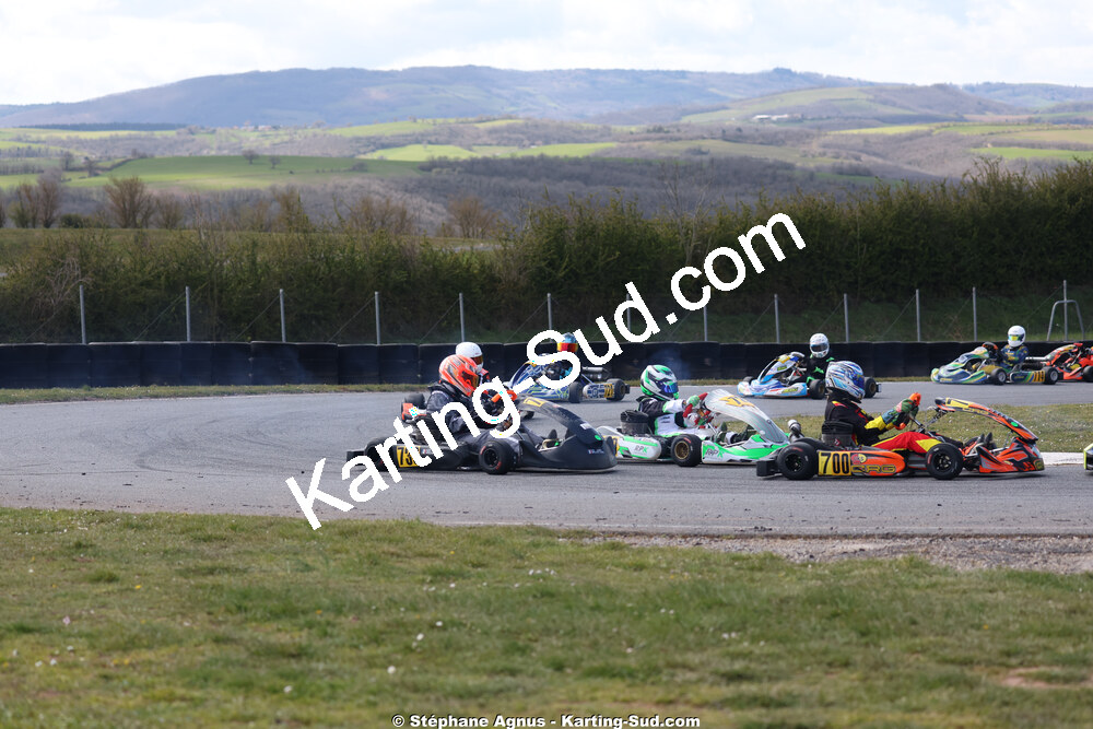 KA100 — 28 & 29/03/2026 : 2ème manche Championnat du Sud 2026 à Belmont sur Rance (photos Stéphane Agnus) 2026 — karting