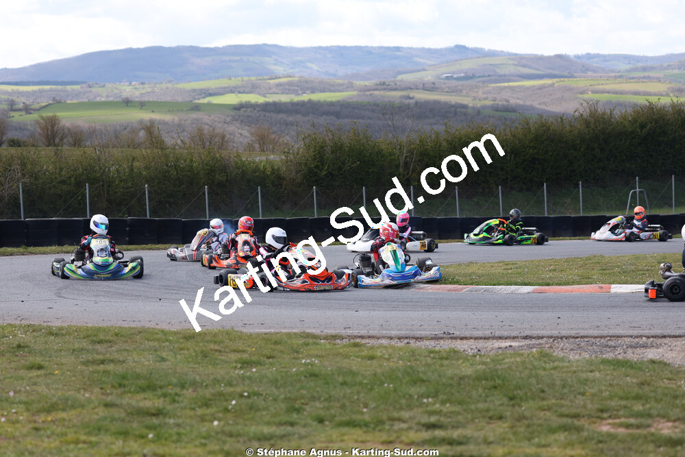 KA100 — 28 & 29/03/2026 : 2ème manche Championnat du Sud 2026 à Belmont sur Rance (photos Stéphane Agnus) 2026 — karting