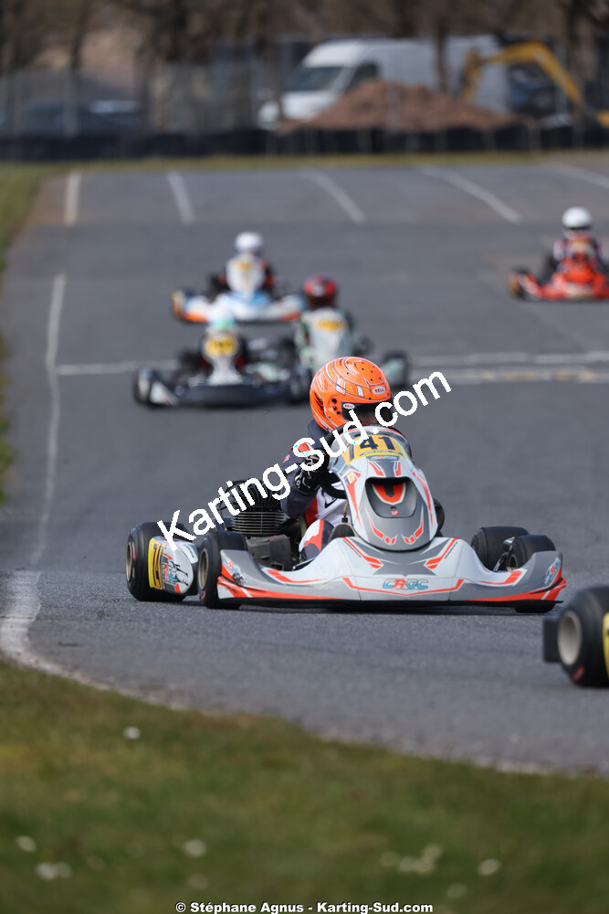 KA100 — 28 & 29/03/2026 : 2ème manche Championnat du Sud 2026 à Belmont sur Rance (photos Stéphane Agnus) 2026 — karting