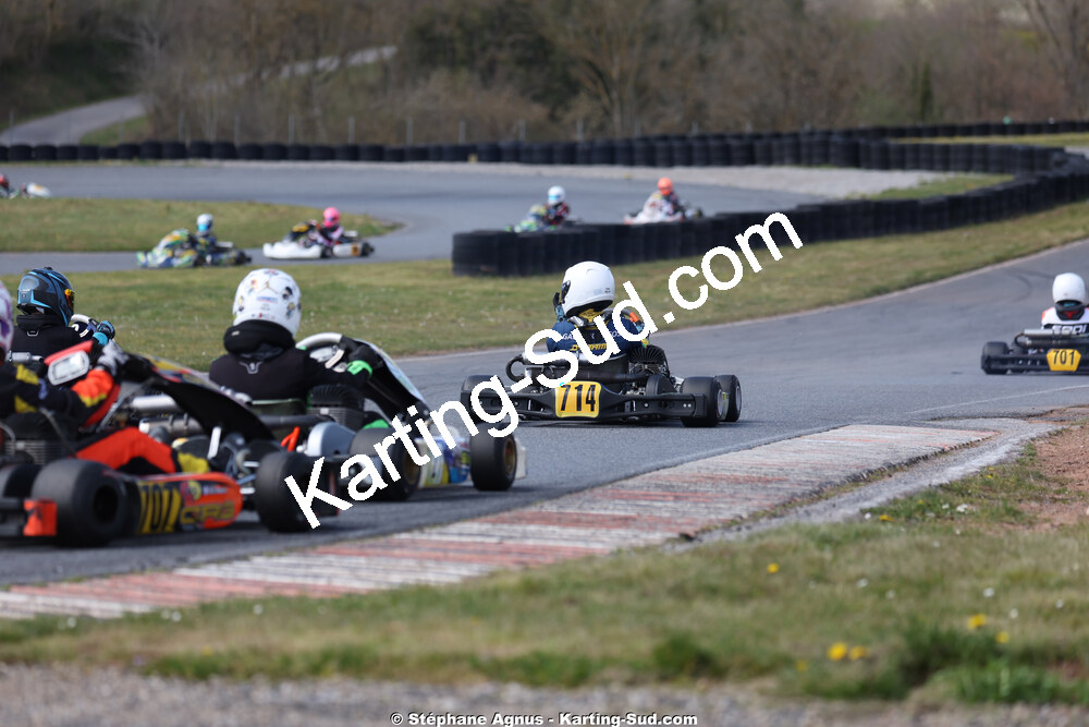 KA100 — 28 & 29/03/2026 : 2ème manche Championnat du Sud 2026 à Belmont sur Rance (photos Stéphane Agnus) 2026 — karting