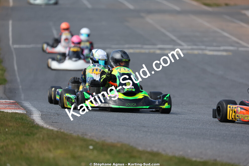 KA100 — 28 & 29/03/2026 : 2ème manche Championnat du Sud 2026 à Belmont sur Rance (photos Stéphane Agnus) 2026 — karting