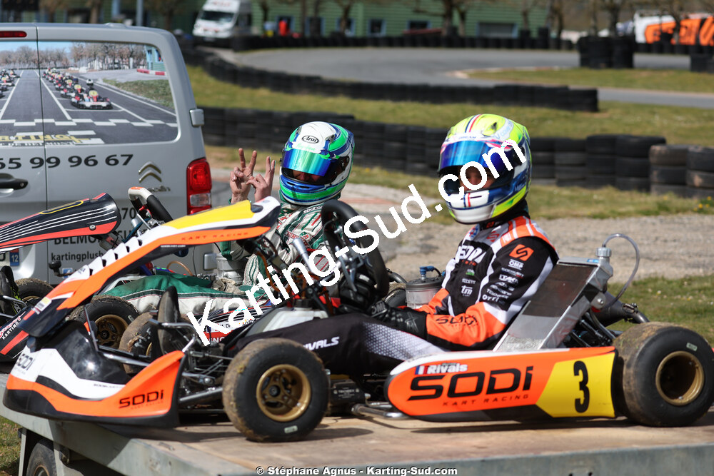 Matéo RIVALS — 28 & 29/03/2026 : 2ème manche Championnat du Sud 2026 à Belmont sur Rance (photos Stéphane Agnus) 2026 — karting