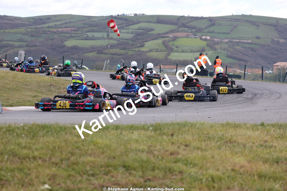 Nationale — 28 & 29/03/2026 : 2ème manche Championnat du Sud 2026 à Belmont sur Rance (photos Stéphane Agnus) 2026 — karting