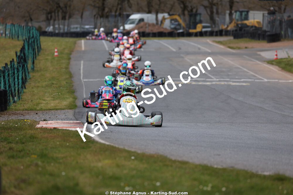 Liam BERDINEL — 28 & 29/03/2026 : 2ème manche Championnat du Sud 2026 à Belmont sur Rance (photos Stéphane Agnus) 2026 — karting