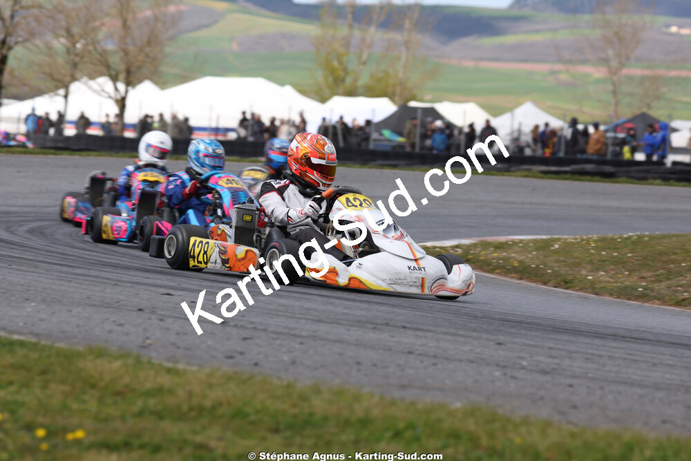 Luka ROECKEL — 28 & 29/03/2026 : 2ème manche Championnat du Sud 2026 à Belmont sur Rance (photos Stéphane Agnus) 2026 — karting