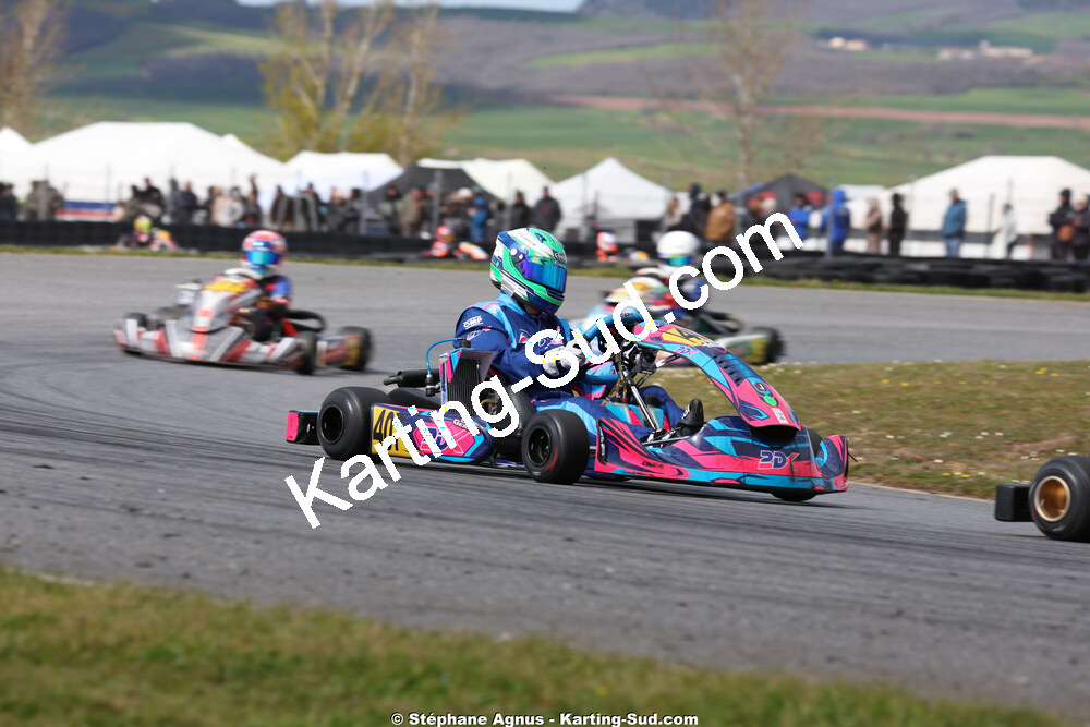 Gabriel GERDIL — 28 & 29/03/2026 : 2ème manche Championnat du Sud 2026 à Belmont sur Rance (photos Stéphane Agnus) 2026 — karting