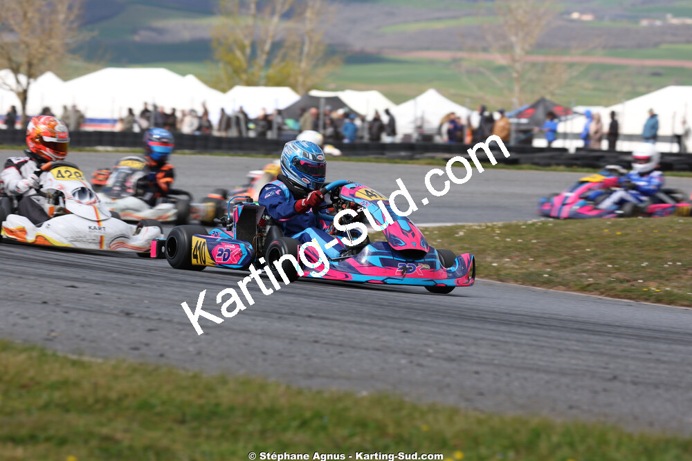 Noam BOUSBAINE — 28 & 29/03/2026 : 2ème manche Championnat du Sud 2026 à Belmont sur Rance (photos Stéphane Agnus) 2026 — karting