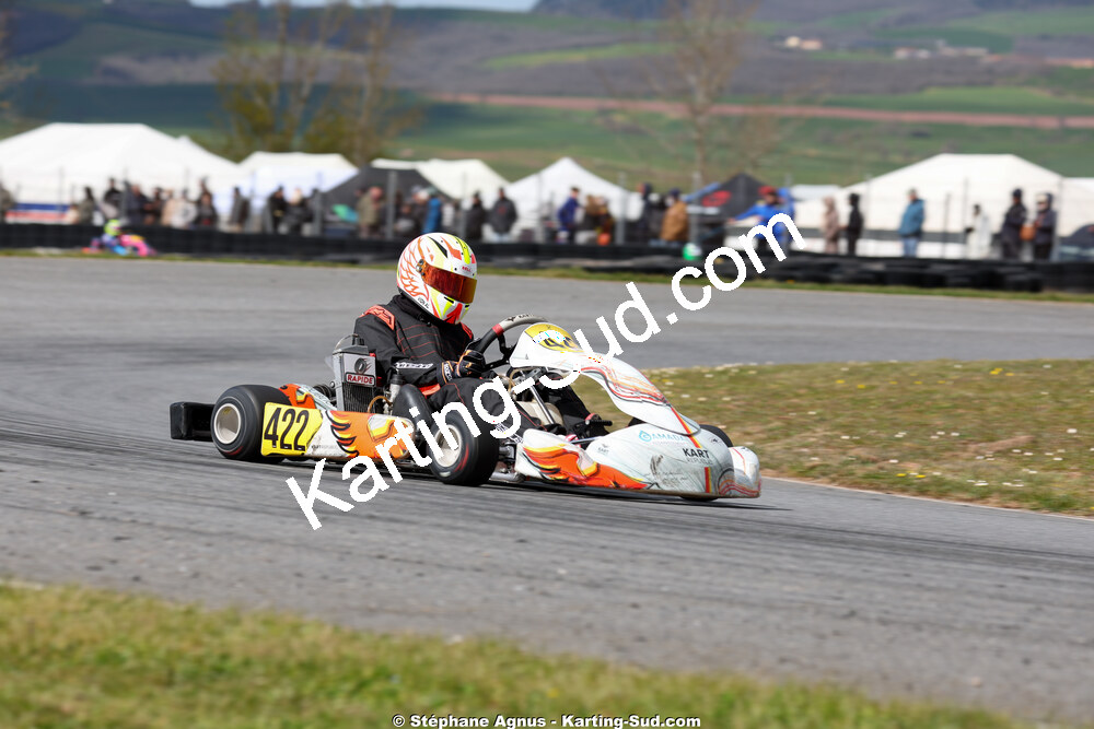 Clément VIGNAL — 28 & 29/03/2026 : 2ème manche Championnat du Sud 2026 à Belmont sur Rance (photos Stéphane Agnus) 2026 — karting