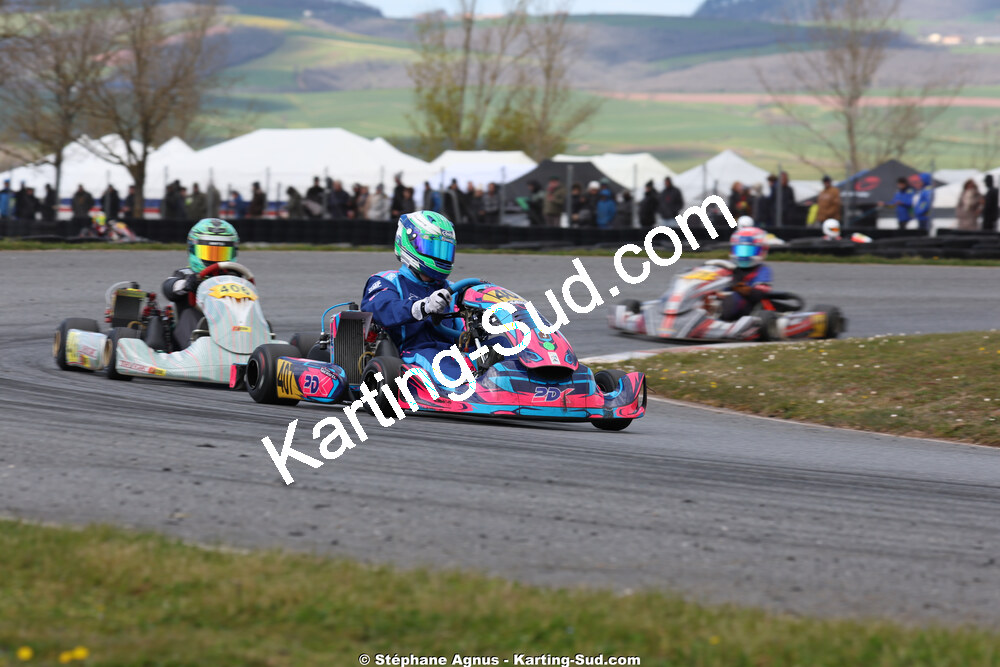 Gabriel GERDIL — 28 & 29/03/2026 : 2ème manche Championnat du Sud 2026 à Belmont sur Rance (photos Stéphane Agnus) 2026 — karting